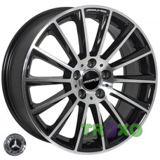 Zorat Wheels BK836B 7x16 5x112 ET37 DIA66.6