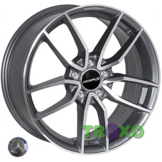JH A045 8x18 5x112 ET43 DIA66.6 GMF