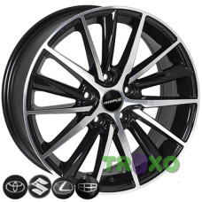 Zorat Wheels BK5809 6.5x16 5x114.3 ET40 DIA60.1 BP