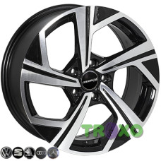 Zorat Wheels BK5851 7.5x17 5x112 ET45 DIA66.6 BP