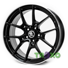 Replica Skoda KW11 7x16 5x112 ET35 DIA66.6 MBL