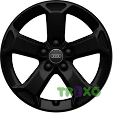 Audi OEM 81A071497AAX1 7x17 5x112 ET45 DIA57.1 Black