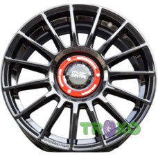 Flow Forming FF009 7.5x17 5x112 ET38 DIA66.5 Black