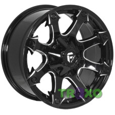 JH 10686 8.5x17 6x135 ET0 DIA108.1 Black