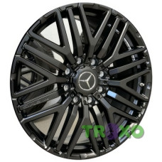 Mercedes OEM A4634014000 9.5x22 8x165.1 ET60 DIA0 Black