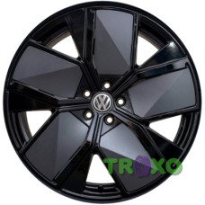 Volkswagen OEM 760601025AM 9.5x21 5x112 ET31 DIA66.6 Black
