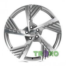 Replica Audi A-639 9.5x22 5x112 ET36 DIA66.6 GGrayMF