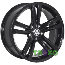 JH H3111F 8x18 5x112 ET35 DIA57.1 Black