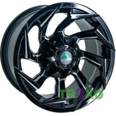 GT 168137 8.5x16 6x139.7 ET0 DIA110.1 Black