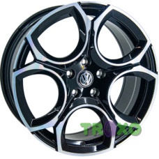 Replica Volkswagen 8386 8x18 5x112 ET42 DIA57.1 BMF