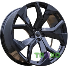 Replica B1637 10x23 5x112 ET20 DIA66.5 Black