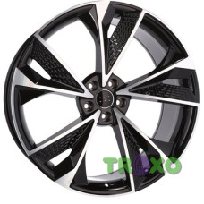 Racing line B1566 9.5x22 5x112 ET20 DIA66.5 BP