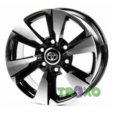 Replica TY3124 7.5x17 6x139.7 ET25 DIA106.1 BMF