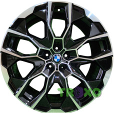 Replica BMW 7118 10.5x22 5x112 ET40 DIA66.5 BMF