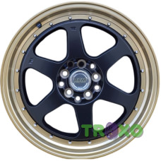 Replica 6059 7.5x17 5x100/114.3 ET40 DIA73.1 Black
