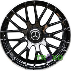 Replica 9007 9.5x21 5x112 ET30 DIA66.6 Black