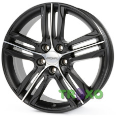 Ronal R57 7.5x18 5x100 ET45 DIA68.1 Black
