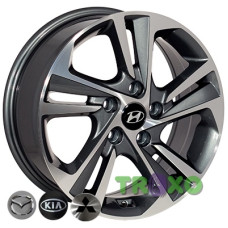 Zorat Wheels BK5210 6.5x16 5x114.3 ET45 DIA67.1
