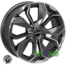 Zorat Wheels BK5296 6.5x16 4x100 ET38 DIA0 GP