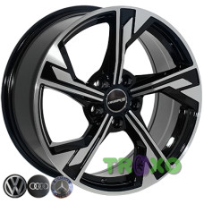Zorat Wheels BK5419 8x18 5x112 ET35 DIA66.6 BP